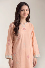 Dyed Embroidered 2PC