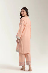 Dyed Embroidered 2PC