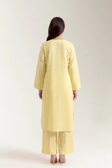 Dyed Embroidered 2PC