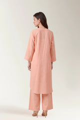 Dyed Embroidered 2PC