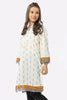 Ivory Jacquard Printed Teens Kurti From Sohaye By Diners