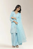 Embroidered Ice Blue Teens 3PC
