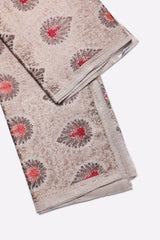 Fawn Embroidered Shawl