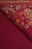Hand Embroidered Shawl-Dark Pink