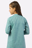 Sea Green Embroidered Teens 2PC
