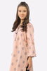 Peach Dobby Teens Kurti From Sohaye By Diners