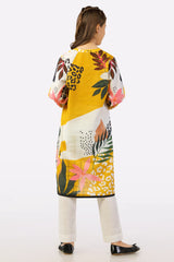 White Printed Teens 2PC