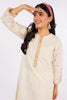 2PC Ivory Embroidered Teens Suit - Diners