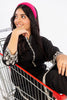 Embroidered Black Teens 2PC Suit - Diners