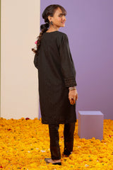 Black Embroidered Kurti