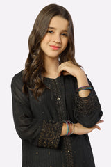 Black Embroidered Kurti