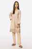 Beige Embroidered Teen 2PC