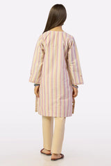 Beige Embroidered Teen 2PC
