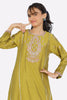 Mustard Embroidered Teens 2PC From Sohaye By Diners