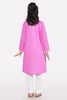 Pink Embroidered Teens Kurti From Sohaye By Diners