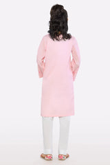 Pink Embroidered Teens Kurti From Sohaye By Diners