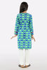 Green Printed Teens Kurti