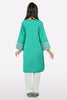 Green Embroidered Teens Kurti