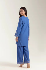 Dyed Embroidered Teens 2PC