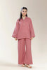 Polyester Dobby Pink Teens 2PC
