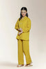Polyester Dobby Mustard Teens 2PC