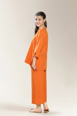 Polyester Dobby Orange Teens 2PC