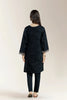 Embroidered Jacquard Black Teens 2PC