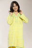 Embroidered Yellow Teens 2PC