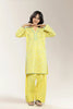 Embroidered Yellow Teens 2PC