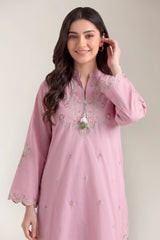 Dyed Embroidered Teens 2PC