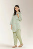 Printed Silk Cream Teens 2PC