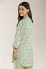 Printed Silk Cream Teens 2PC
