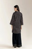 Printed Silk Black Teens 2PC