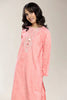 Embroidered Peach Teens 2PC