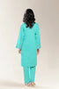 Embroidered Green Teens 2PC