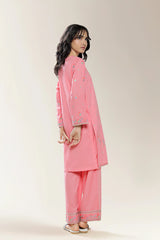 Embroidered Pink Teens 2PC