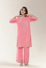 Embroidered Pink Teens 2PC