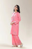 Embroidered Pink Teens 2PC