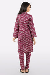 Maroon Printed Teens 2PC