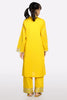 Yellow Embroidered Teens 2PC