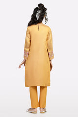 Mustard Embroidered Teens 2PC