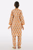 Orange Printed Teens 2PC