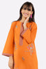 Orange Embroidered Teens 2PC