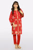 Red Embroidered Teens 2PC