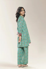Printed Green Teens 2Pc