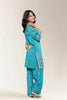 Embroidered Sea Green Teens 2PC