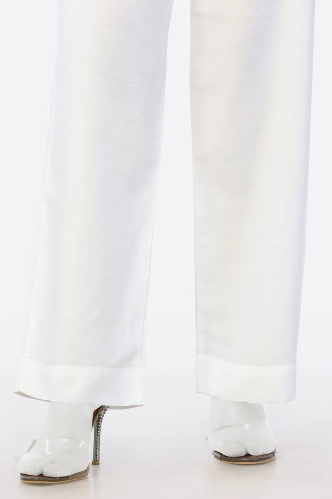 Women Classic White Pant Trouser