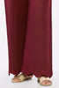 Maroon Khaddar Embroidered Trouser