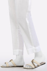 White Plain Trouser