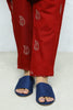 Maroon Khaddar Trouser From Sohaye By Diners